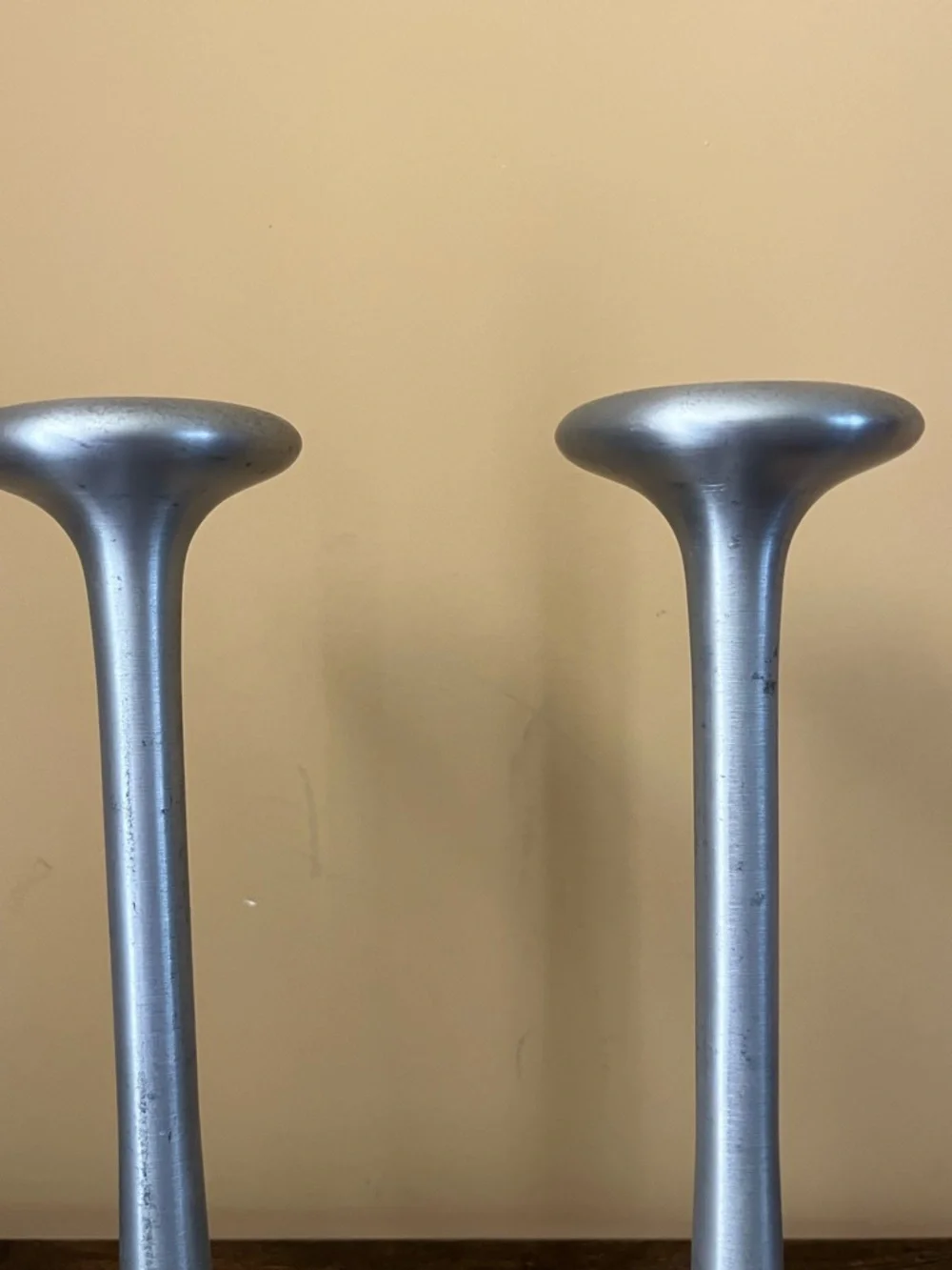 Vintage Ikea Kayla Carl Ojerstam 10” Candlestick Candle Holder Set of Two